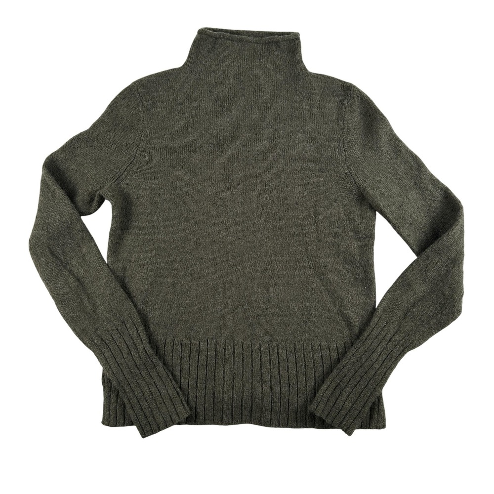 Madewell Olive Turtleneck Sweater